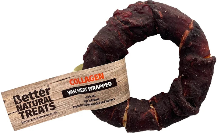 Yak Meat Wrapped Collagen Donut 11cm