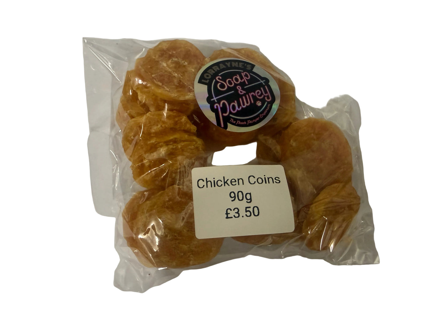 Chicken Coins - 90g Any 3 Packets in the range for £8.99