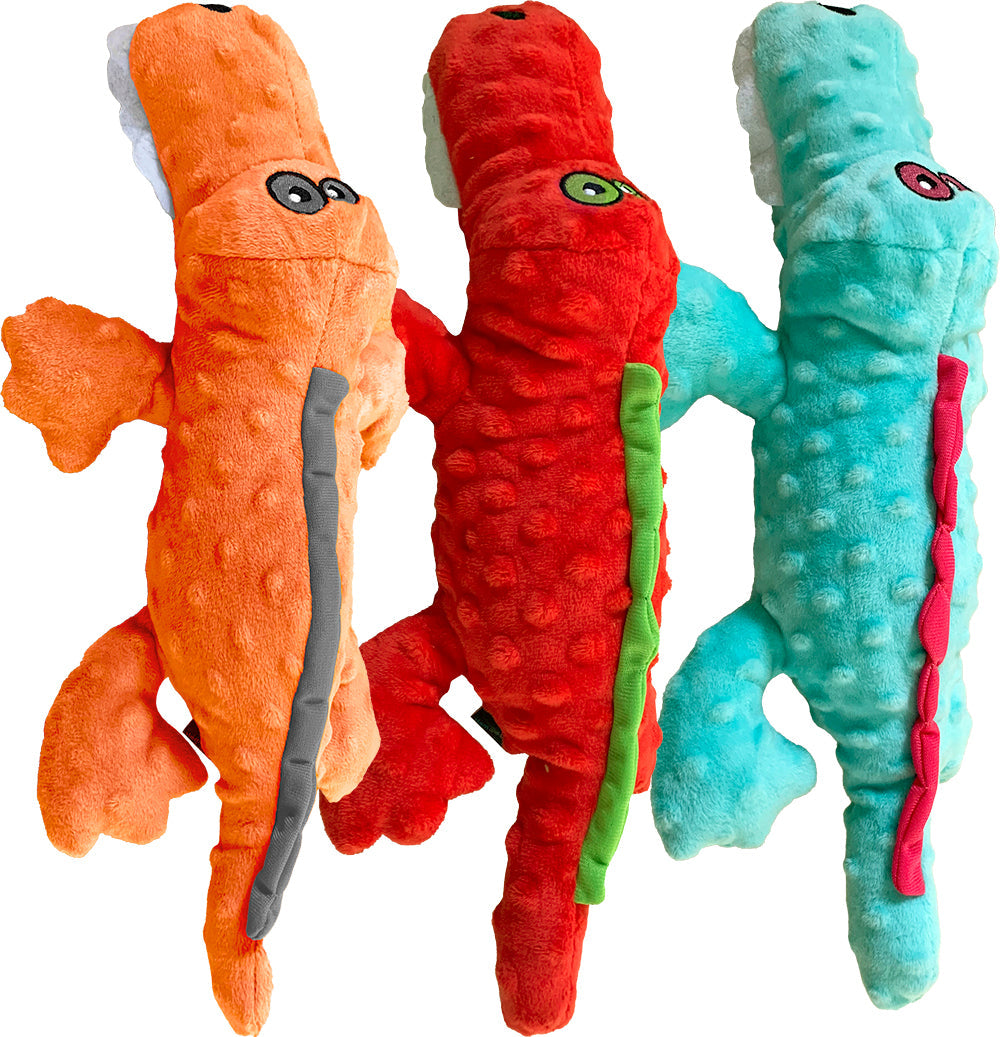 Crazy Crocodile Plush Dog Toy