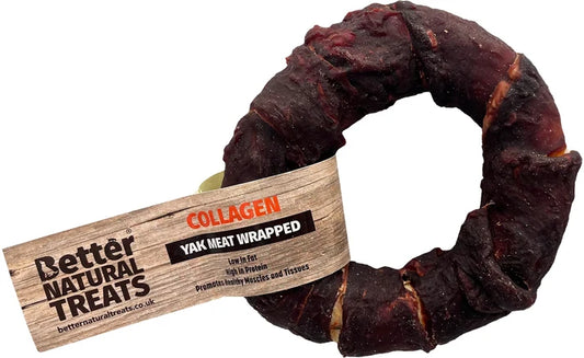 Yak Meat Wrapped Collagen Donut 11cm