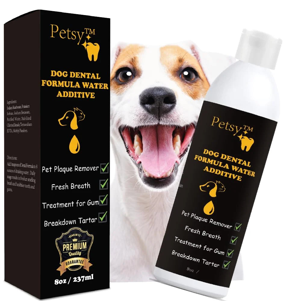 DOG DENTAL WATER ADDITIVE DOG TEETH CLEANING PRODUCT