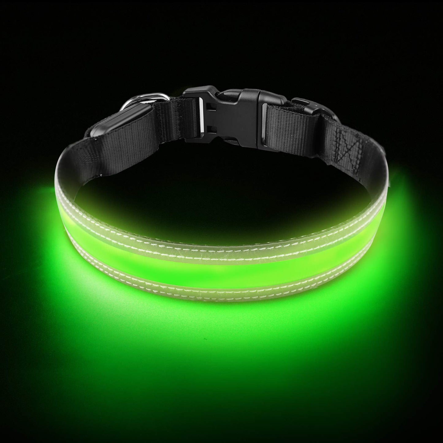 PETISAY ULTIMATE LED DOG COLLAR - USB RECHARGEABLE