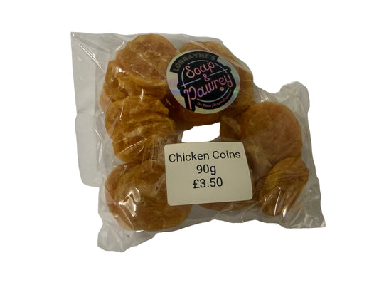 Chicken Coins - 90g  Any 3 Packets in the range for £8.99