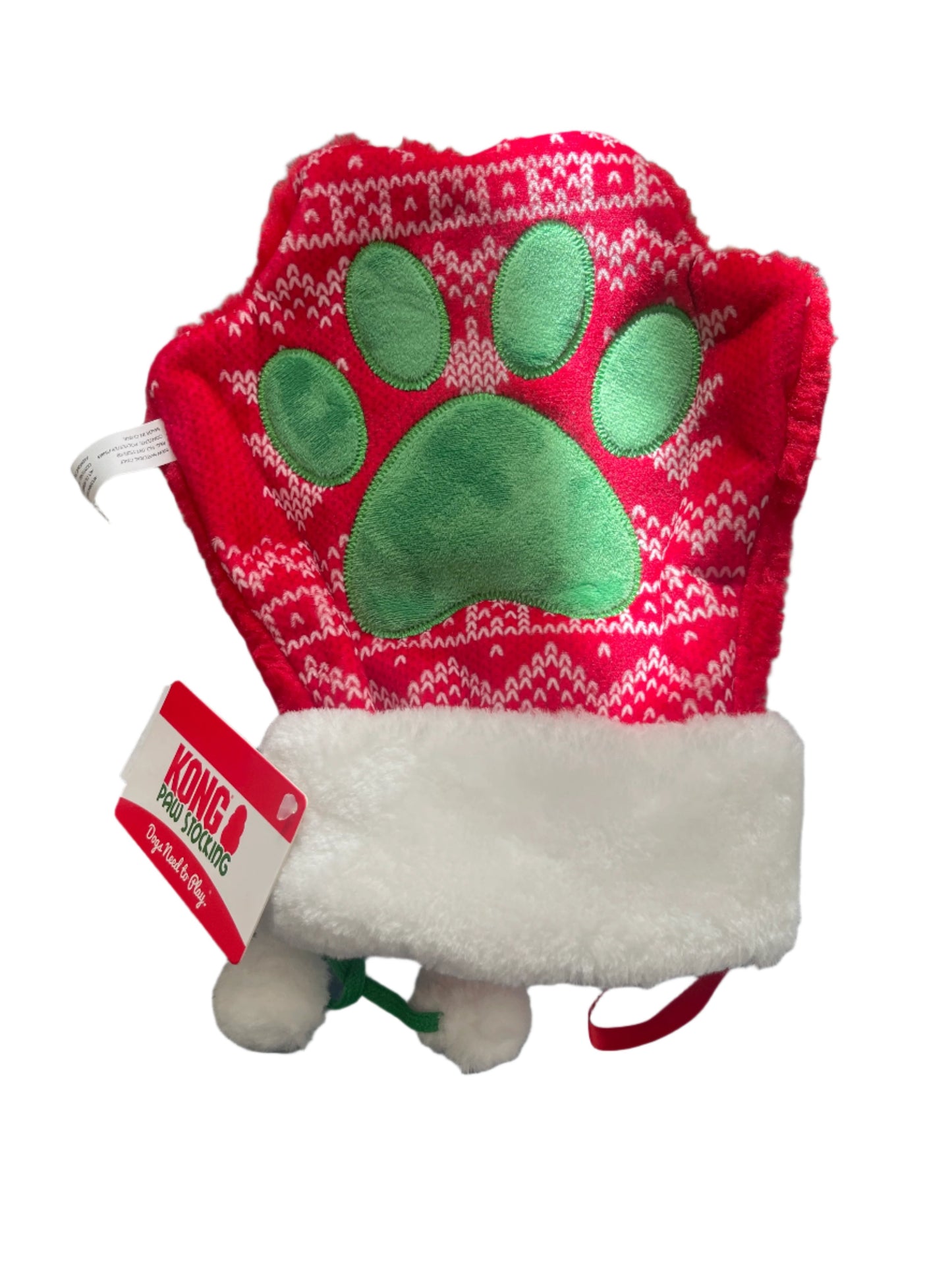 KONG Holiday Stocking Paw