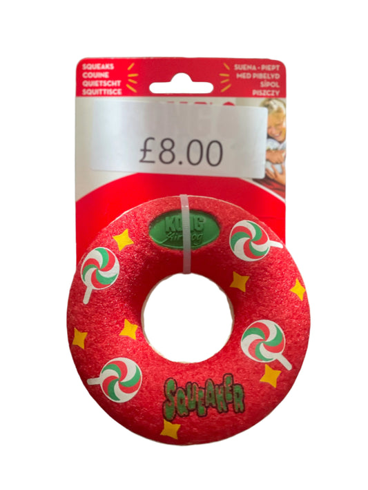 Kong air Dog Doughnut Squeeker