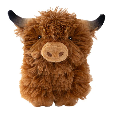Tall Tails Dog Plush Highland Cow 8 Inch