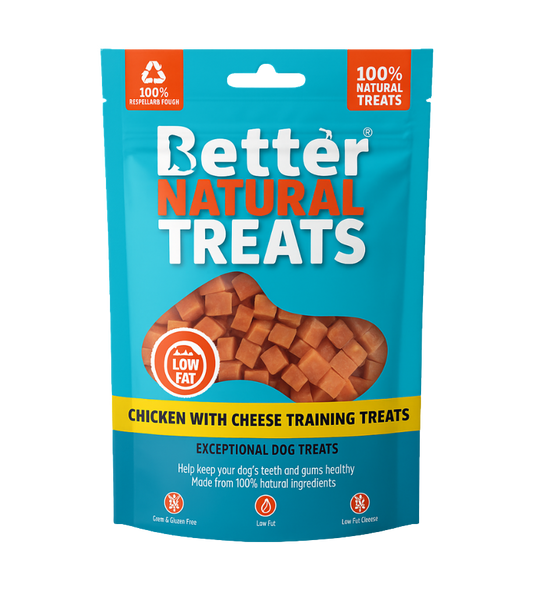 Chicken with Cheese Training Treats - 90g Any 3 Packets in the range for £8.99