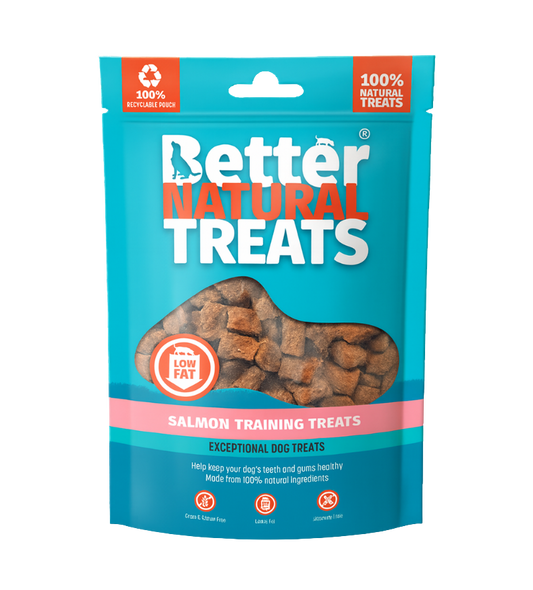 Salmon Training Treats - 90g Any 3 Packets in the range for £8.99
