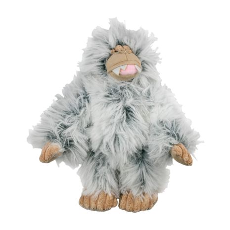 Mini Yeti with Squeaker Dog Toy 7"